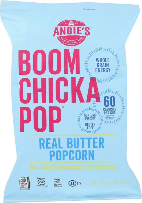 Angies: Boomchickapop Real Butter Popcorn, 4.4 Oz