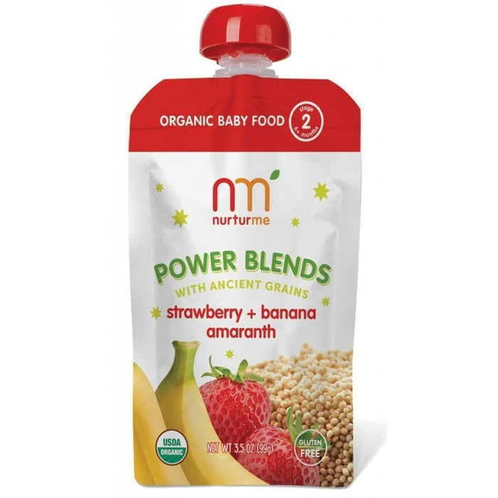 Nurturme: Baby Power Blends Strawberry & Banana, 3.5 Oz