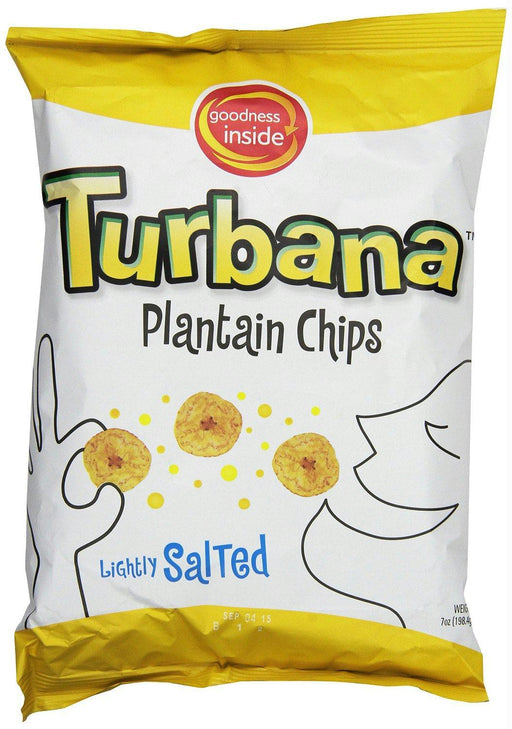 Turbana: Plantain Chips Lightly Salted, 7 Oz