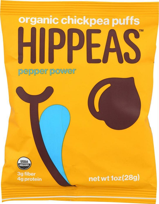 Hippeas: Chickpea Puffs Pepper Power, 1 Oz