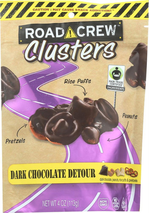 Road Crew Clusters: Dark Chocolate Detour, 4 Oz