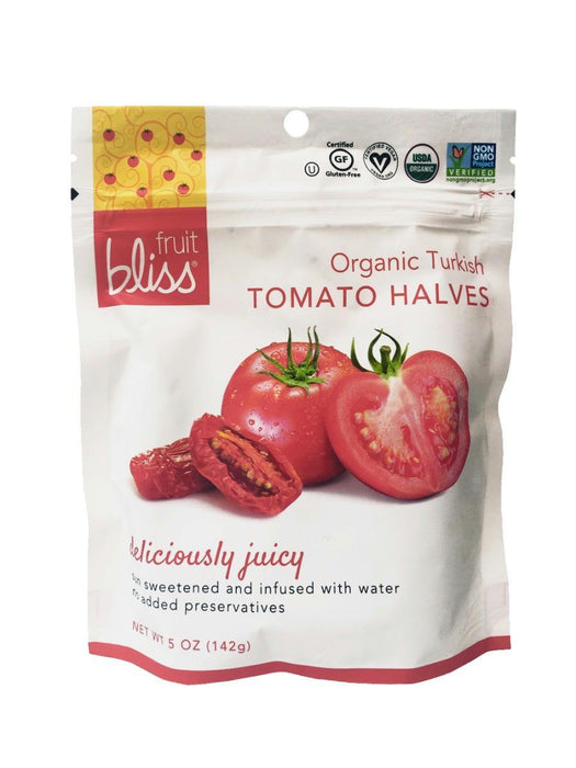 Fruit Bliss: Organic Turkish Tomato Halves 5 Oz