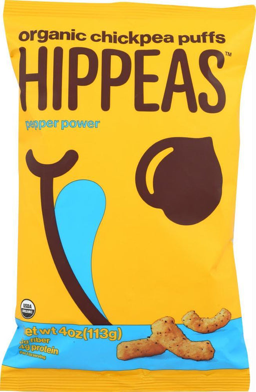 Hippeas: Chickpea Puffs Pepper Power, 4 Oz