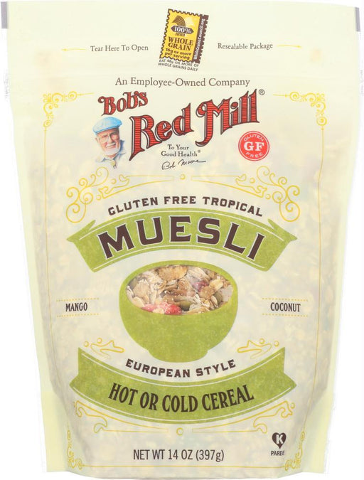 Bobs Red Mill: Cereal Muesli Tropical (14.000 Oz)