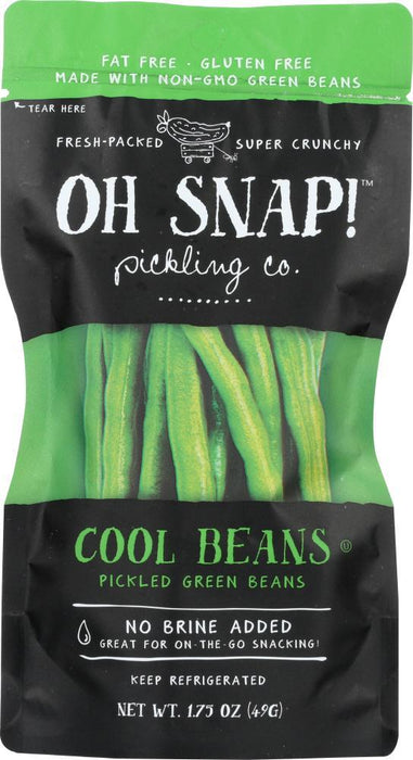 Oh Snap: Cool Beans Pickled Green Beans, 1.75 Oz