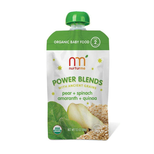 Nurturme: Baby Power Blends Pear Spinach Amaranth Quinoa, 3.5 Oz