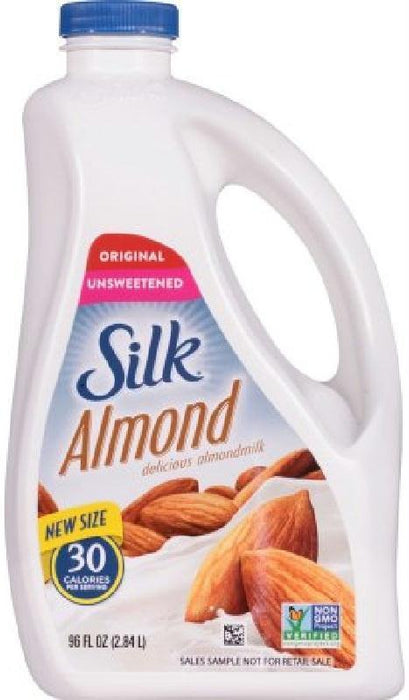 Silk: Unsweetened Original Almond Milk, 96 Oz