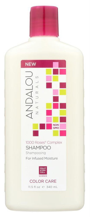 Andalou Naturals: 1000 Roses Complex Color Care Shampoo, 11.5 Oz