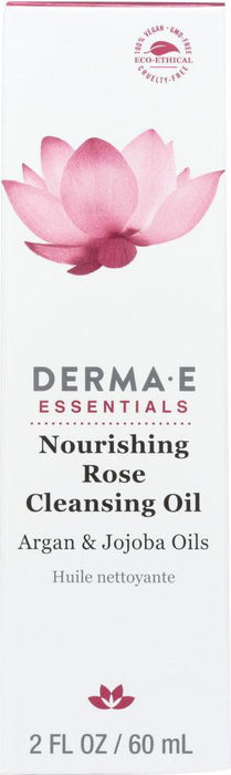 Derma E: Nourishing Rose Cleansing Oil, 2 Oz