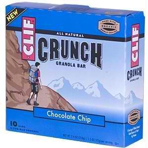 Clif: Crunch Granola Bar Chocolate Chip 10 Bars, 7.4 Oz