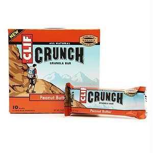 Clif: Crunch Peanut Butter Granola 10 Bars, 7.4 Oz