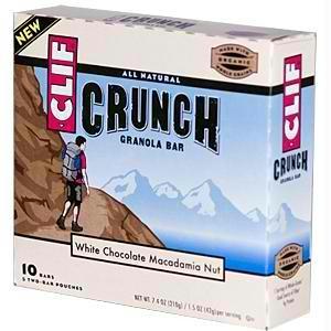 Clif: Crunch Granola Bar White Chocolate Macadamia Nut 10 Bars, 7.4 Oz