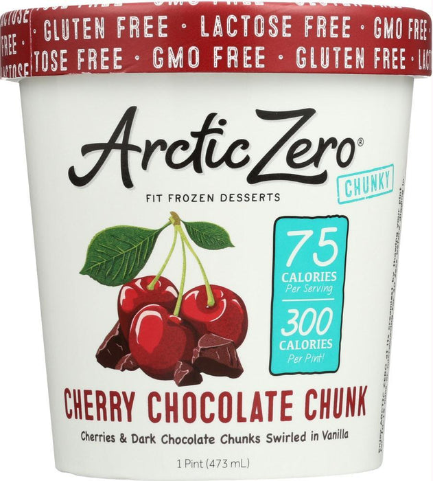 Arctic Zero: Frozen Dessert Cherry Chocolate Chunk, 16 Oz