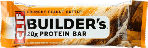 Clif: Builder Protein Bar Crunchy Peanut Butter, 2.4 Oz