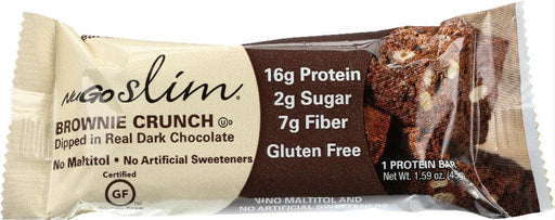 Nugo: Nutrition Slim Brownie Crunch Gluten Free, 1.59 Oz