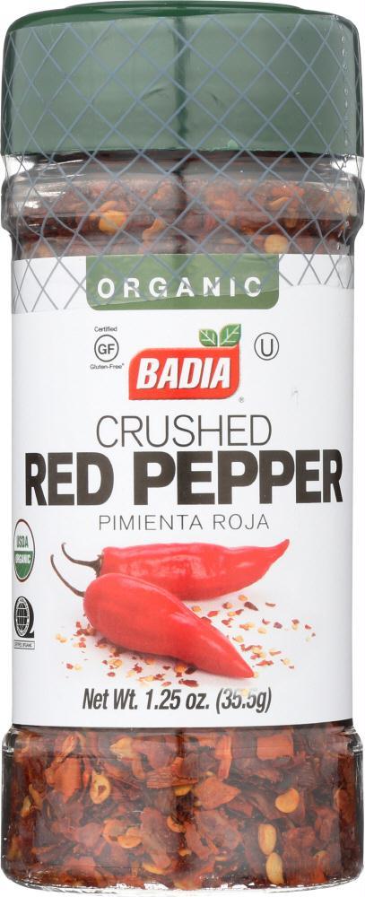 Badia: Crushed Red Pepper Organic, 1.25 Oz