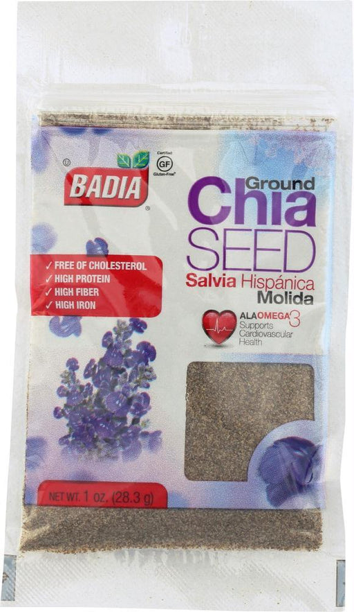 Badia: Chia Seed Ground, 1 Oz