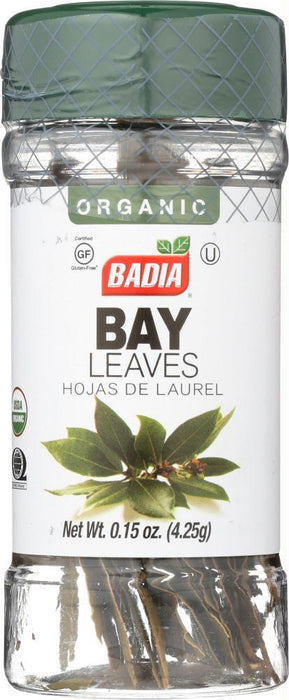 Badia: Bay Leaves Organic, 0.15 Oz