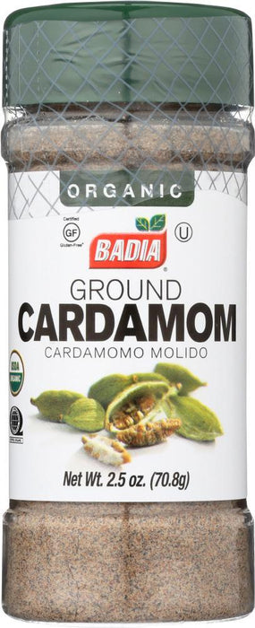 Badia: Organic Ground Cardamom, 2.5 Oz