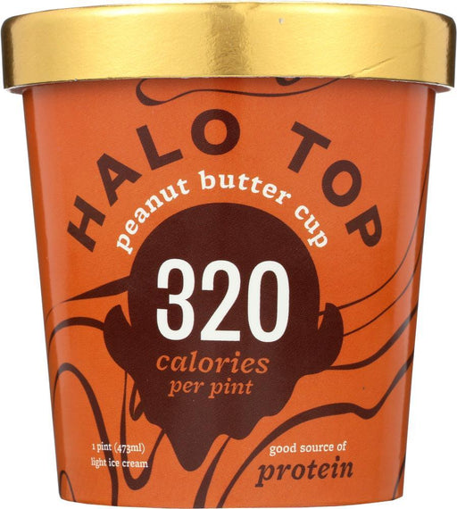 Halo Top: Ice Cream Peanut Butter Cup, 16 Oz