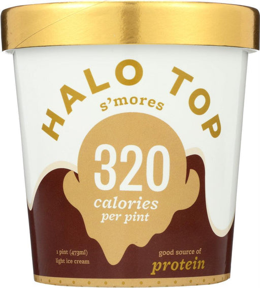 Halo Top: Ice Cream S-mores, 16 Oz