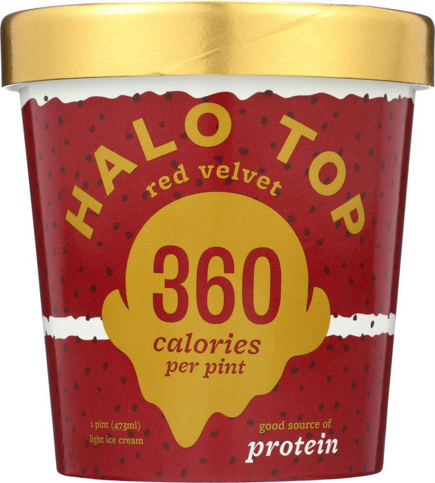 Halo Top: Ice Cream Red Velvet,16 Oz