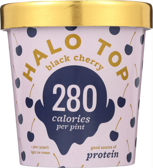 Halo Top: Ice Cream Black Cherry 16 Oz