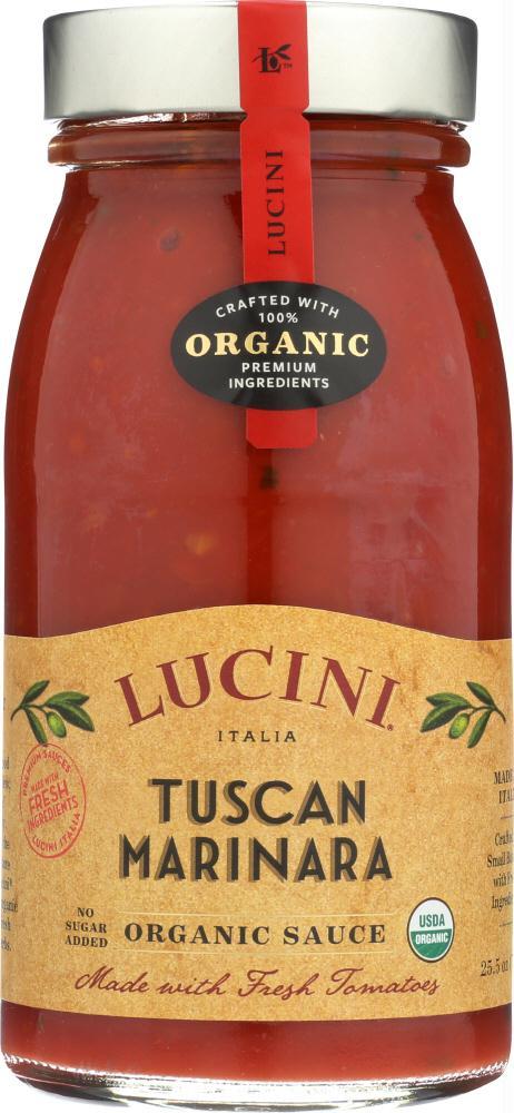 Lucini: Sauce Tuscan Marinara Org (25.500 Oz)