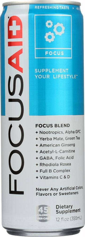 Lifeaid Beverage: Focusaid, 12 Fl Oz