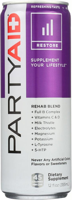 Lifeaid Beverage: Partyaid, 12 Fl Oz