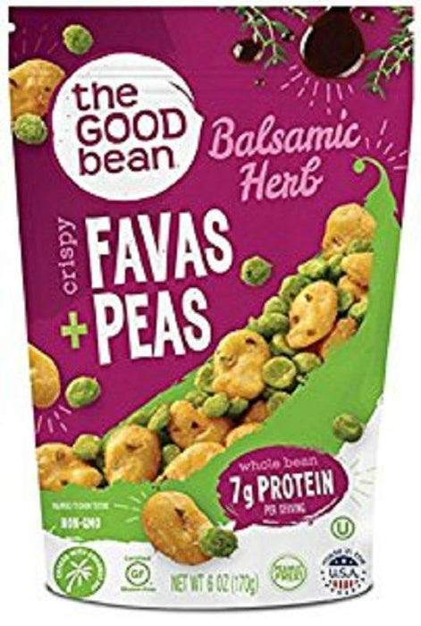 The Good Bean: Balsamic Herb Favas Peas, 6 Oz