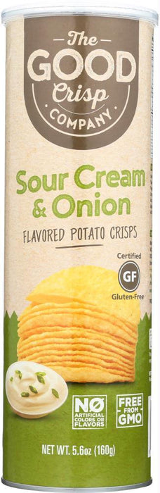 The Good Crisp Company: Crisp Stkd Sour Crm Onion (5.600 Oz)