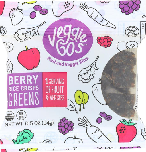 Veggie Gos: Fruit Veg Bites Crsp Berr (0.500 Oz)