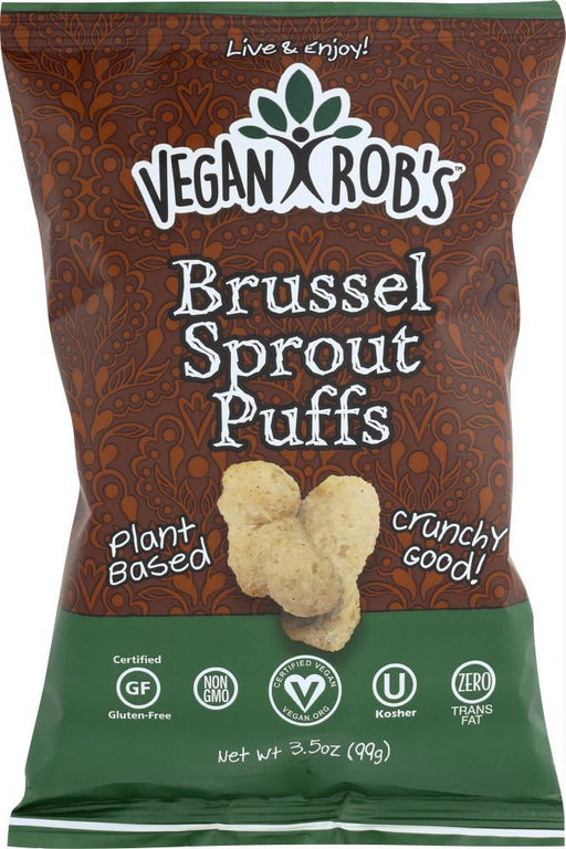 Veganrobs: Puff Brussel Sprout (3.500 Oz)