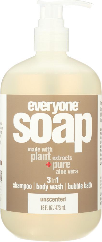 Everyone: Unscented Soap, 16 Oz