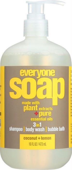 Everyone: Coconut & Lemon Soap, 16 Oz