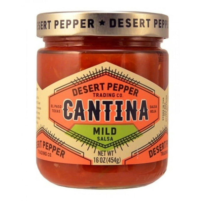 Desert Pepper: Salsa Cantina Mild Red, 16 Oz