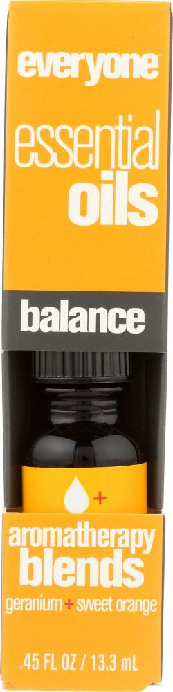 Everyone: Aromatherapy Blend Pure Essential Oil Balance, 0.45 Oz