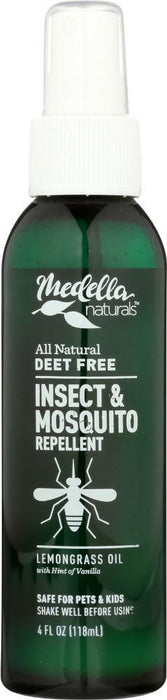 Medella Naturals: Insect & Mosquito Repellent, 4 Oz