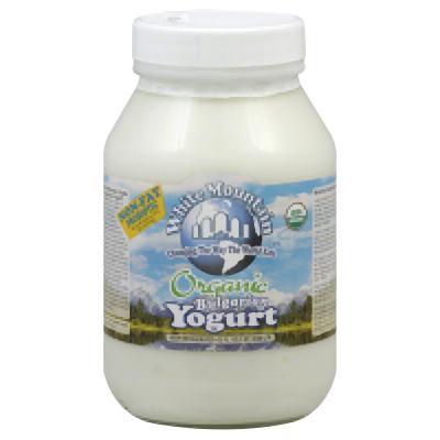 White Mountain: Organic Bulgarian Non-fat Probiotic Yogurt, 32 Oz