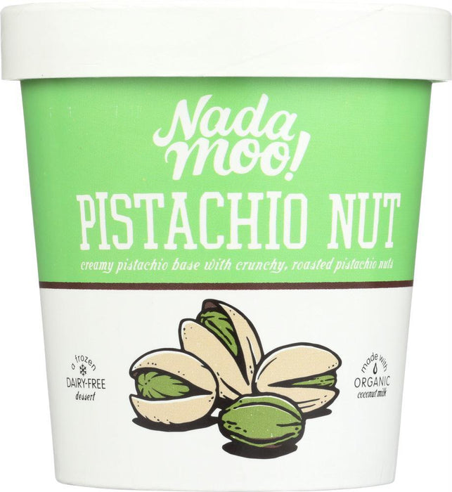 Nadamoo: Pistachio Nut Frozen Dessert, 16 Oz