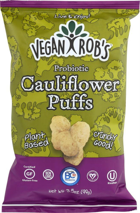 Veganrobs: Puffs Cauliflowr Probiotc (3.500 Oz)