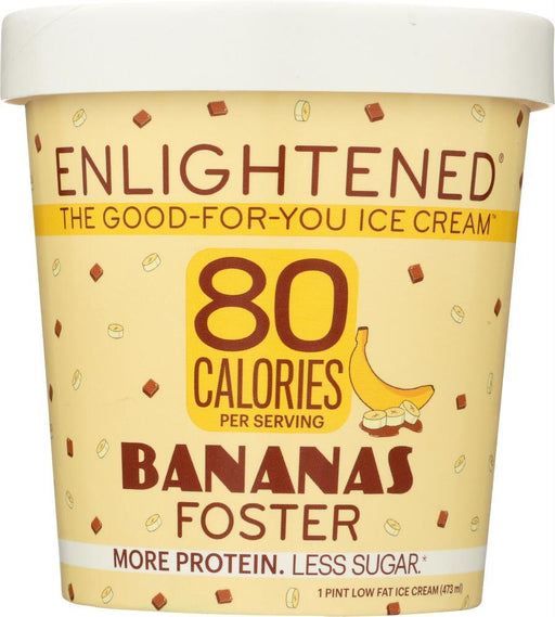 Enlightened: Ice Cream Pint Bananas Foster, 16 Fl Oz