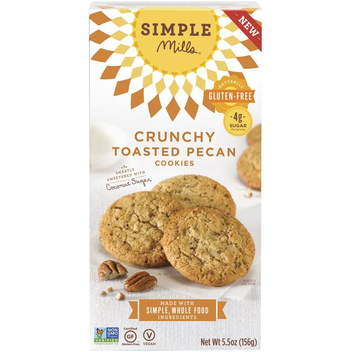 Simple Mills: Cookies Crnchy Tstd Pecan (5.500 Oz)