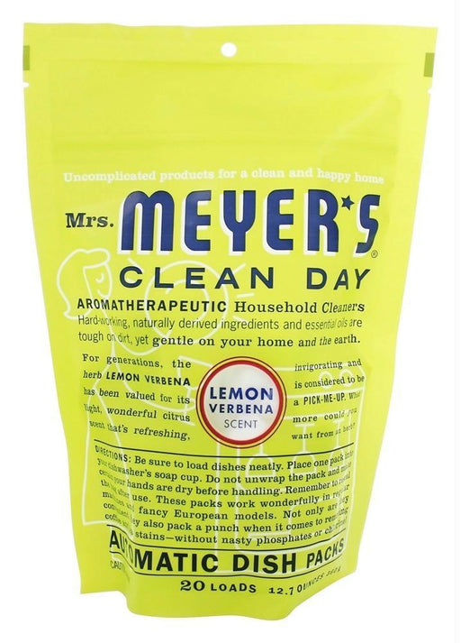 Mrs. Meyer's: Clean Day Automatic Dish Packs Lemon Verbena Scent, 12.7 Oz