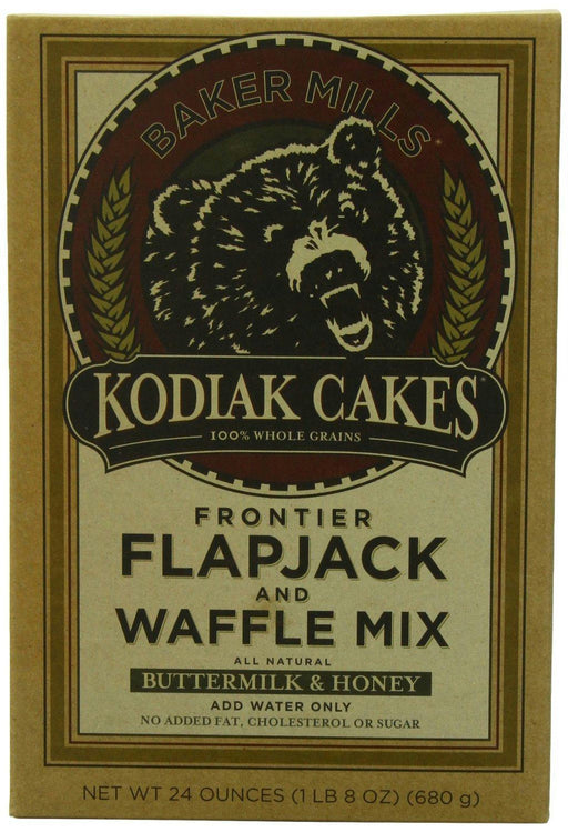 Kodiak Cakes: Frontier Flapjack And Waffle Mix Buttermilk & Honey, 24 Oz