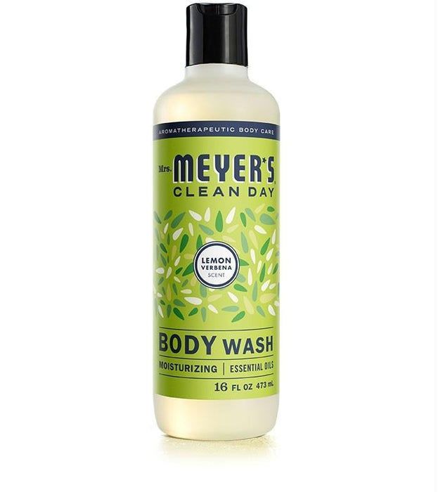 Mrs Meyers Clean Day: Wash Body Lemon Verbana, 16 Fo