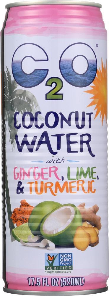 C20: Coconut Water Ginger Lime Turmeric, 17.5 Oz