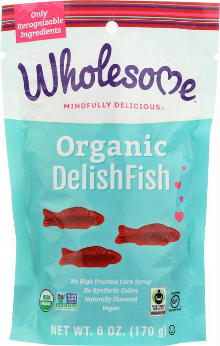 Wholesome: Candy Delish Fish Org (6.000 Oz)