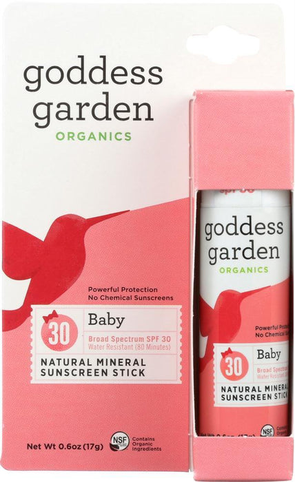 Goddess Garden: Sunscreen Baby Spf 30, 0.6 Oz